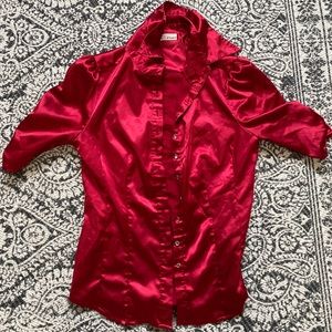 Silk 3/4 sleeve flannel